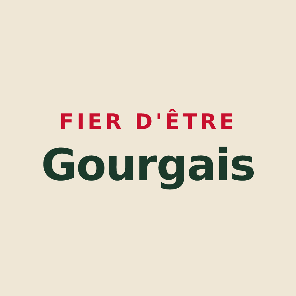Tote bag « Fier d'être Gourgais » — design pour Gourgue