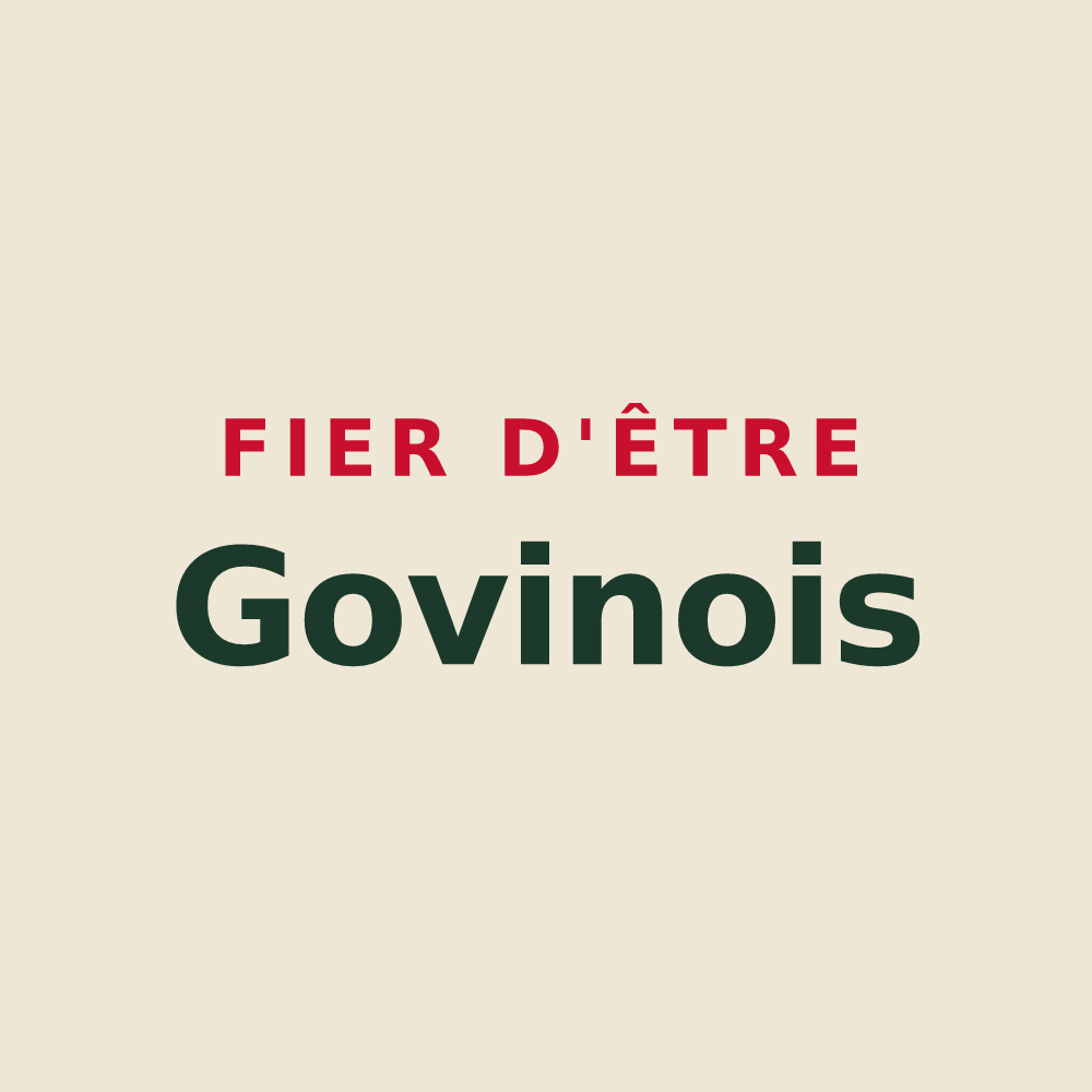 Tote bag « Fier d'être Govinois » — design pour Gouy-en-Artois