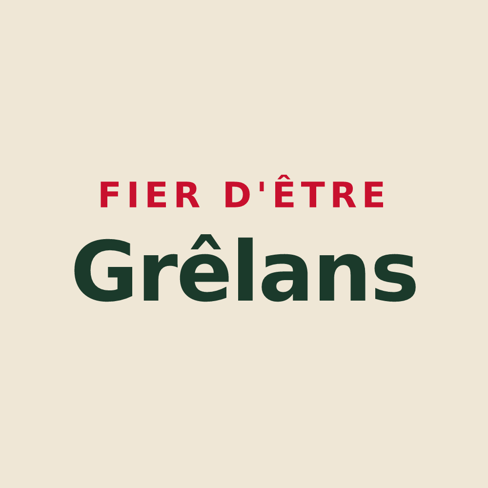 Tote bag « Fier d'être Grêlans » — design pour Graix