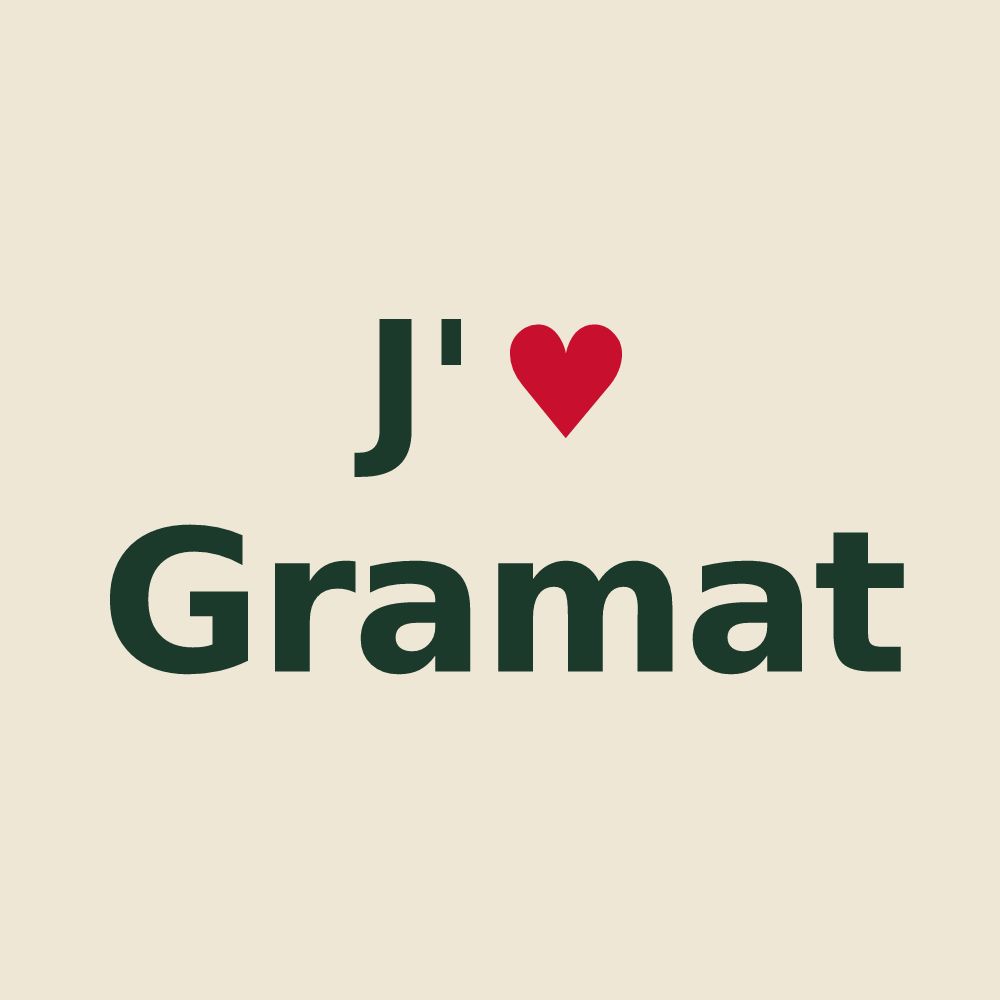 Tote bag personnalisé Gramat — design J'aime Gramat