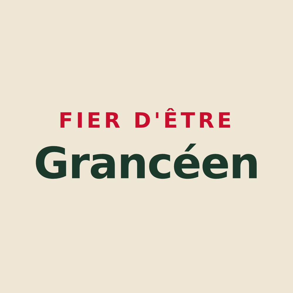 Tote bag « Fier d'être Grancéen » — design pour Grancey-sur-Ource
