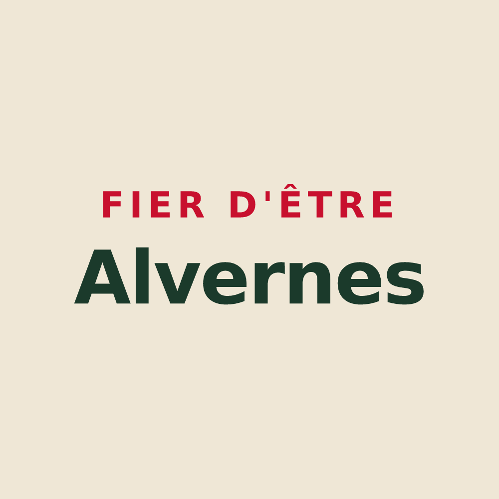 Tote bag « Fier d'être Alvernes » — design pour Grand-Auverné