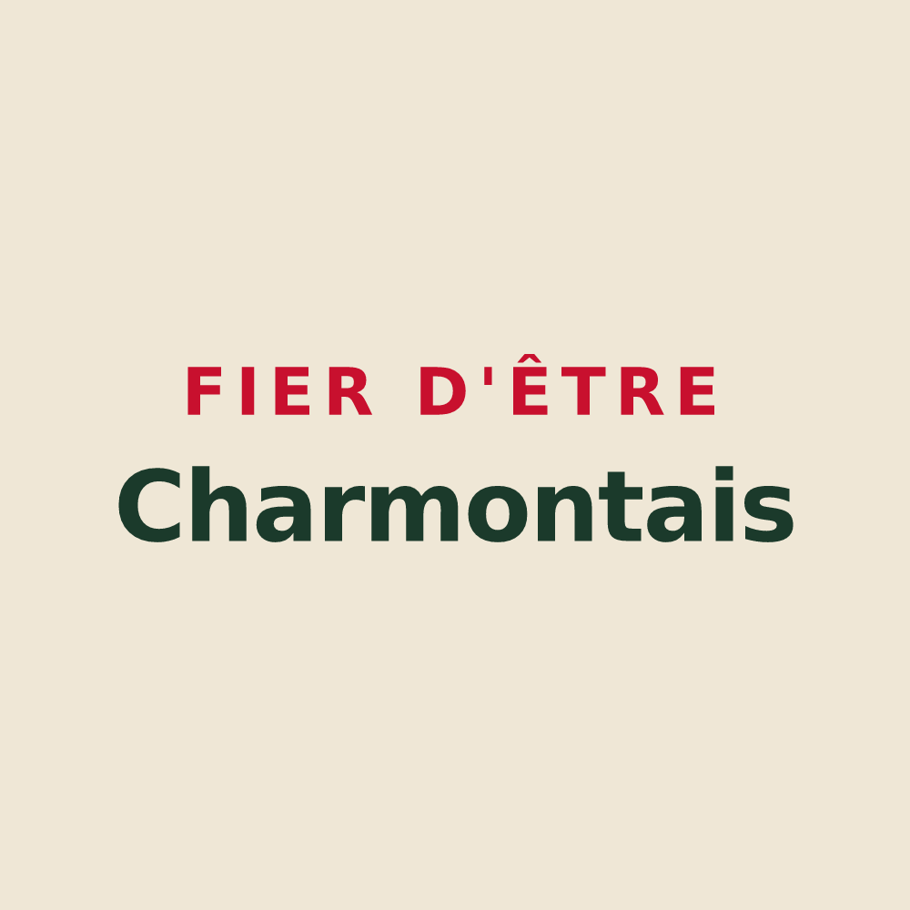 Tote bag « Fier d'être Charmontais » — design pour Grand-Charmont