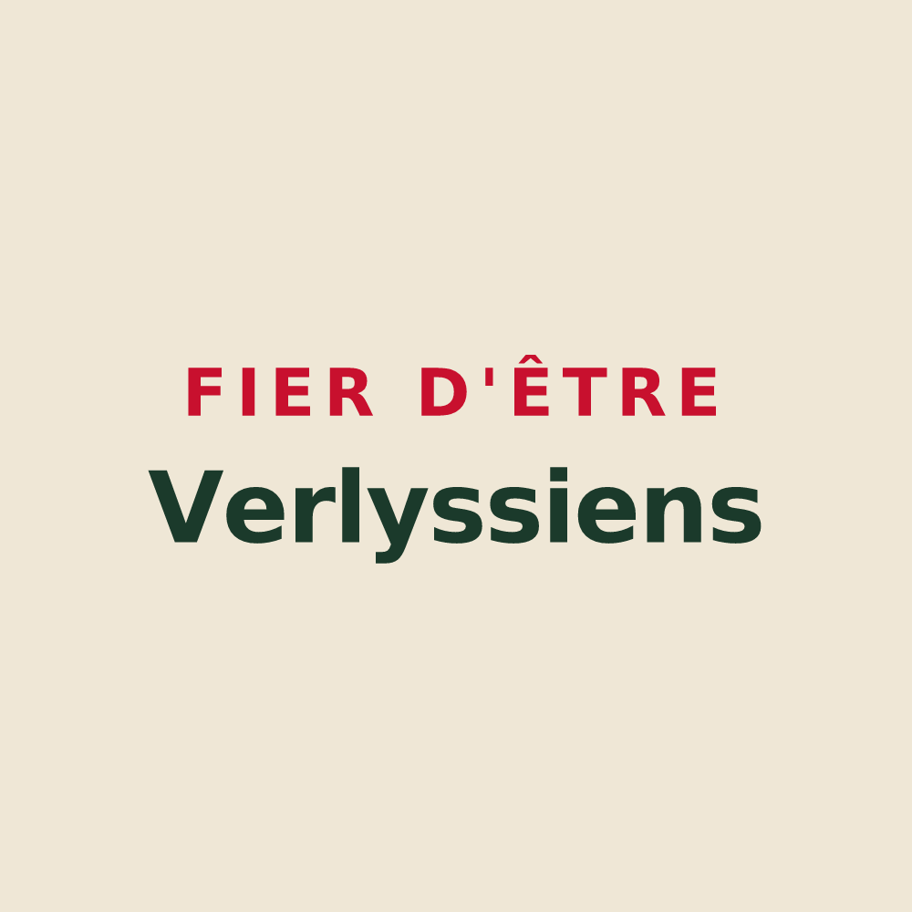 Tote bag « Fier d'être Verlyssiens » — design pour Grand-Verly