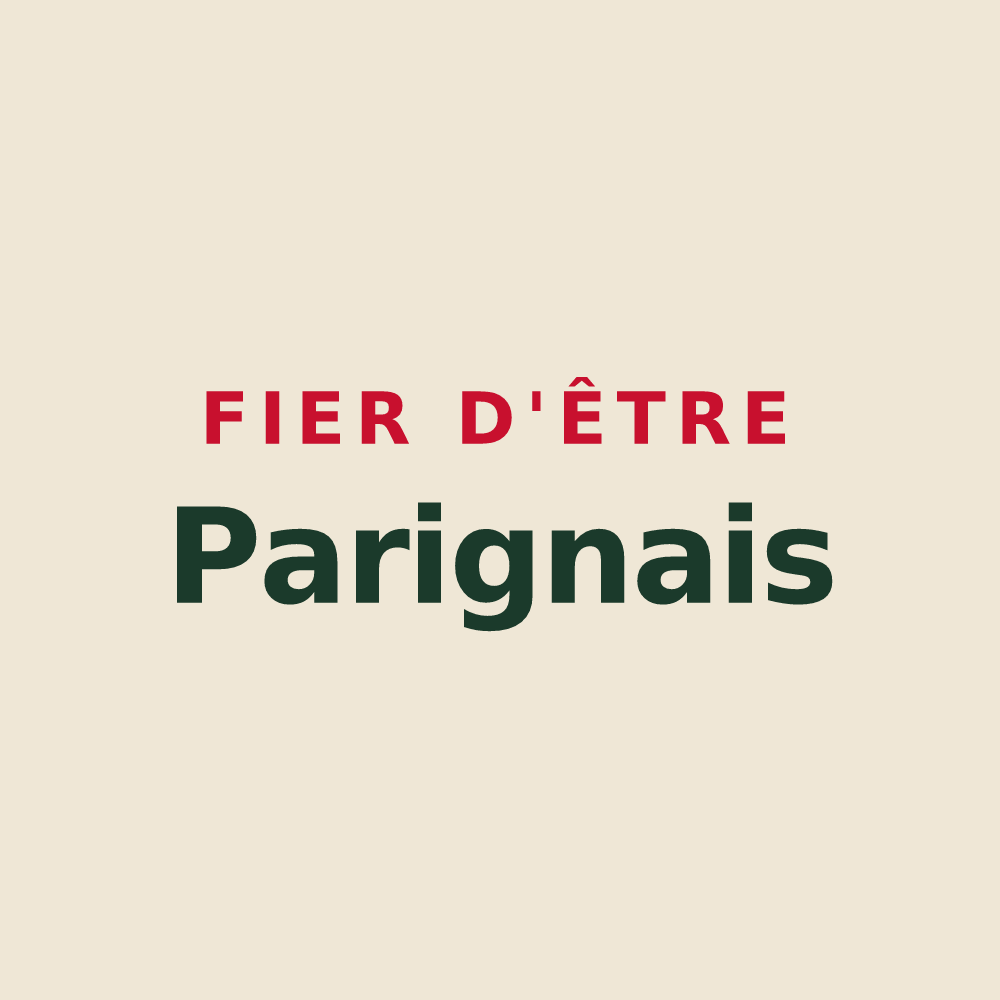 Tote bag « Fier d'être Parignais » — design pour Grandparigny