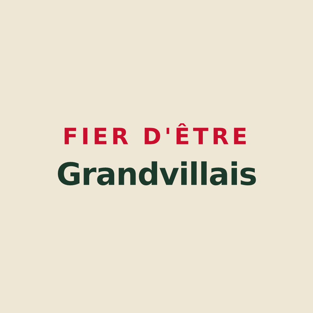 Tote bag « Fier d'être Grandvillais » — design pour Grandville