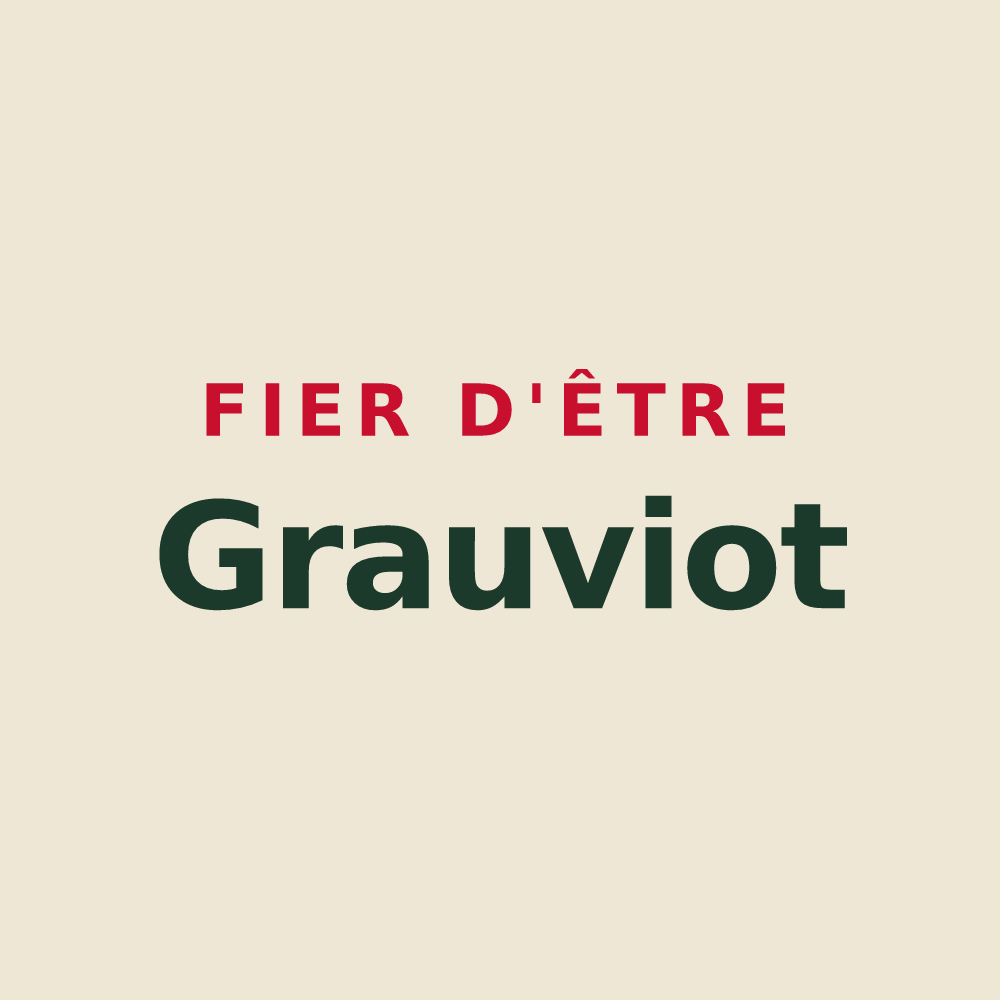 Tote bag « Fier d'être Grauviot » — design pour Grauves
