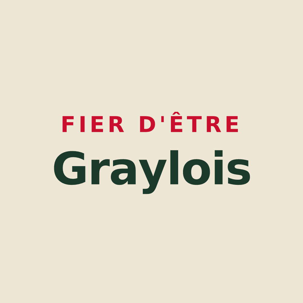 Tote bag « Fier d'être Graylois » — design pour Gray