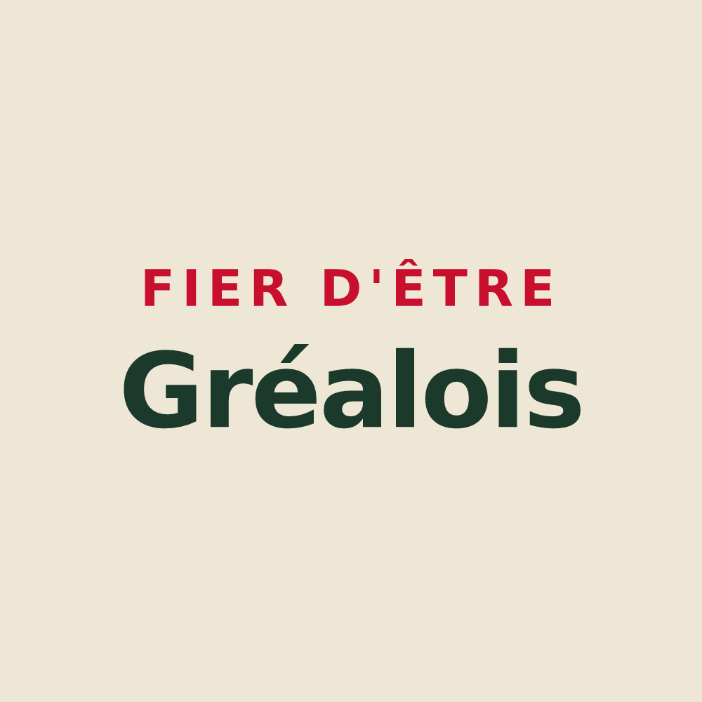 Tote bag « Fier d'être Gréalois » — design pour Gréalou