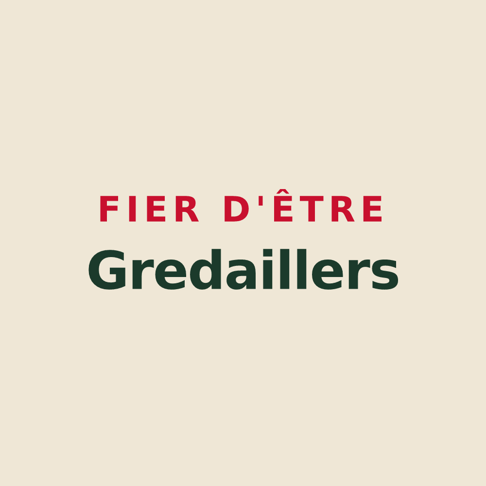 Tote bag « Fier d'être Gredaillers » — design pour Gredisans