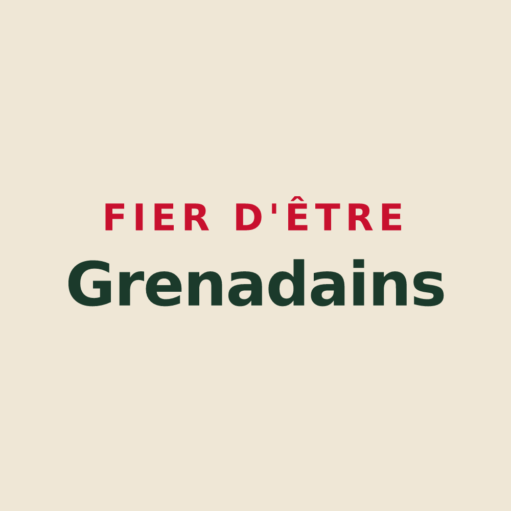 Tote bag « Fier d'être Grenadains » — design pour Grenade