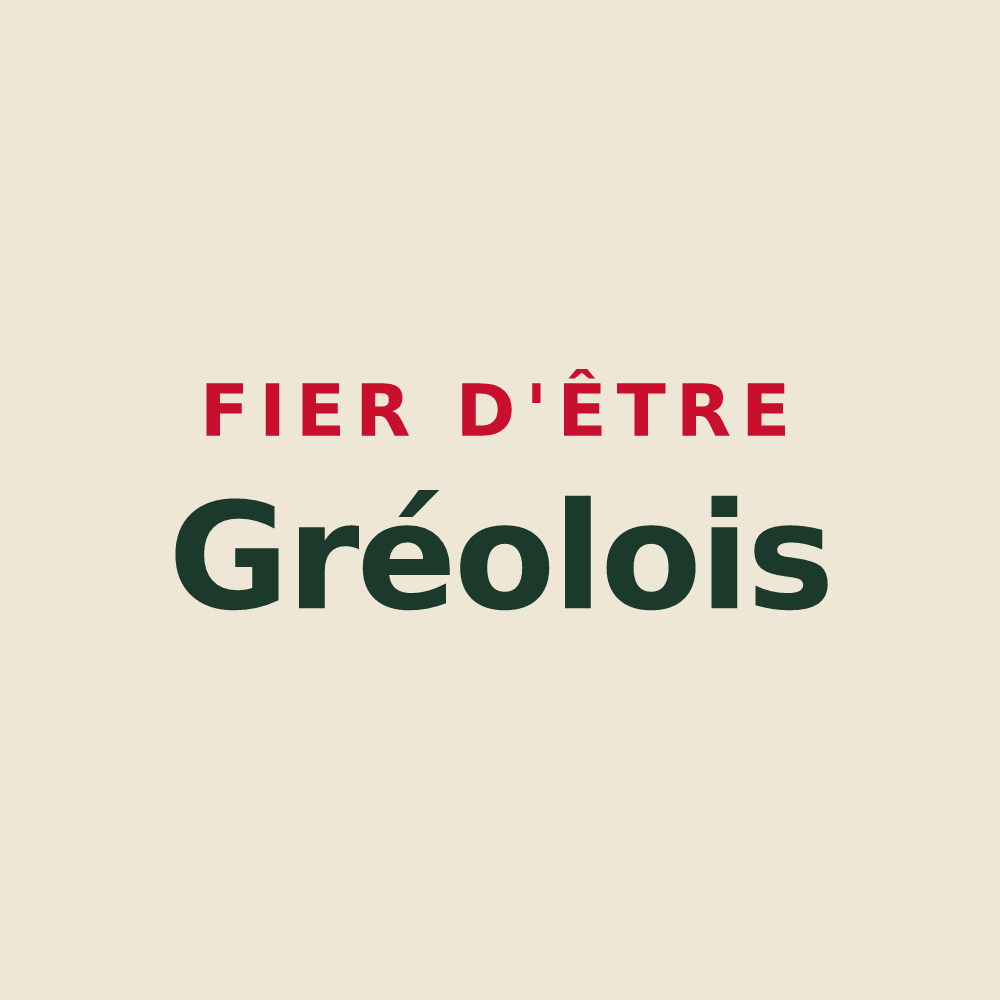 Tote bag « Fier d'être Gréolois » — design pour Gréolières