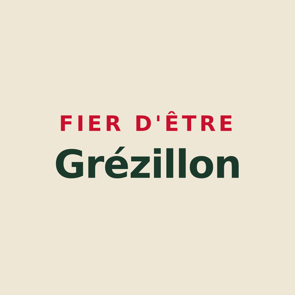 Tote bag « Fier d'être Grézillon » — design pour Grez-en-Bouère