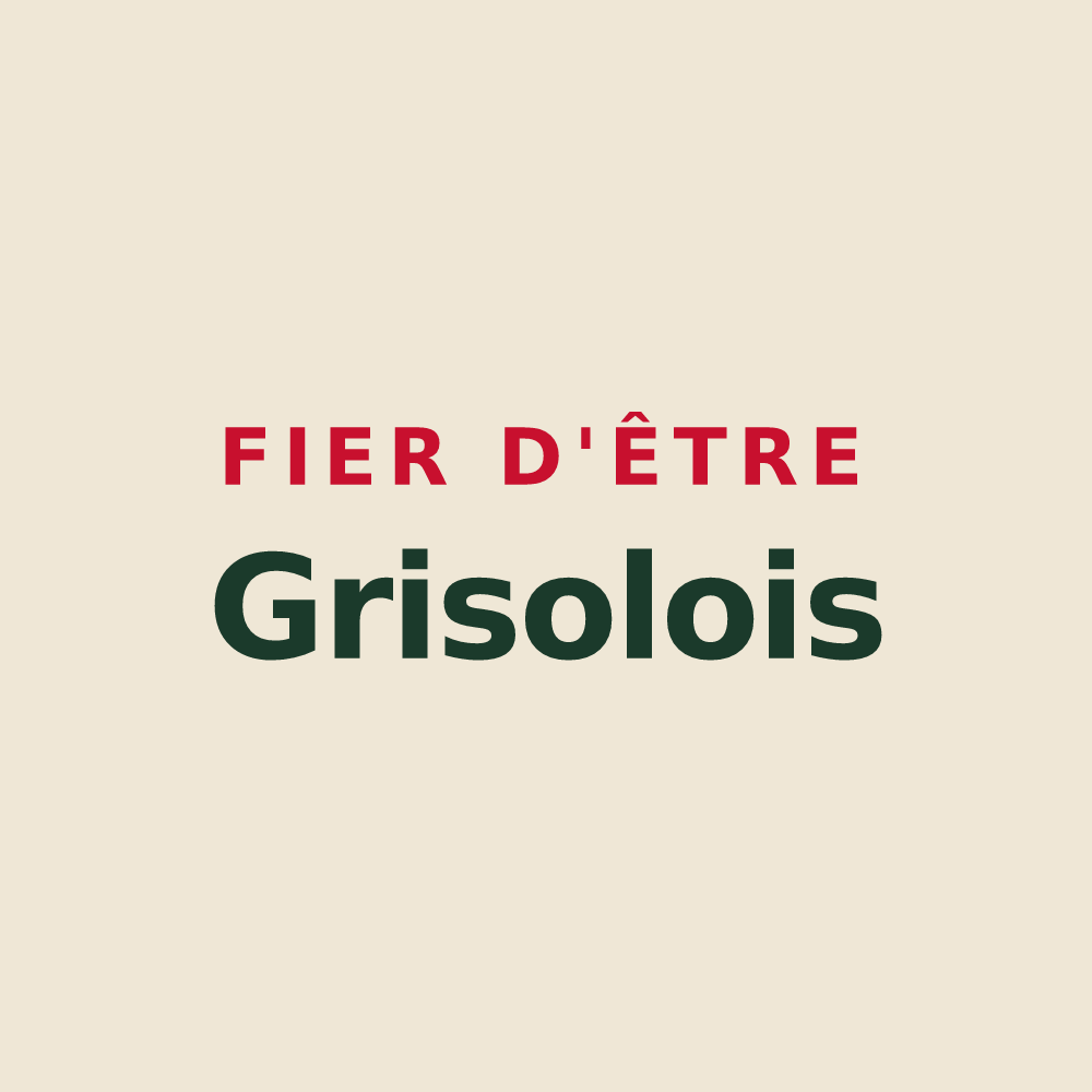 Tote bag « Fier d'être Grisolois » — design pour Grisolles