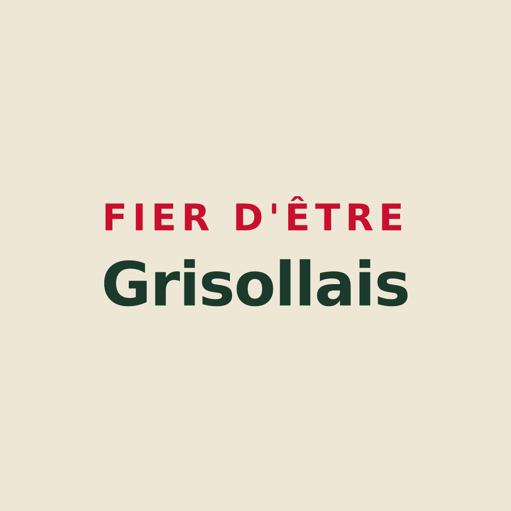 Tote bag « Fier d'être Grisollais » — design pour Grisolles