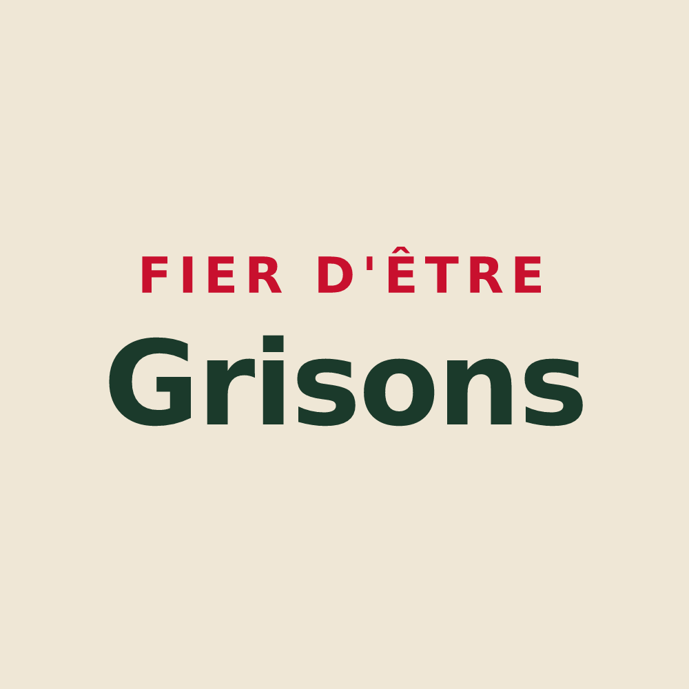 Tote bag « Fier d'être Grisons » — design pour Grisy-sur-Seine