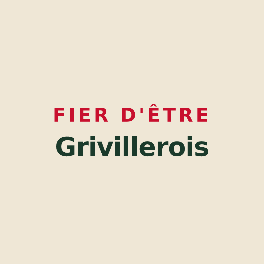 Tote bag « Fier d'être Grivillerois » — design pour Grivillers