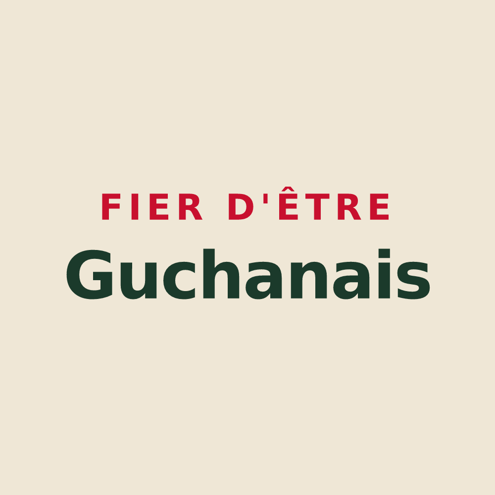 Tote bag « Fier d'être Guchanais » — design pour Guchan