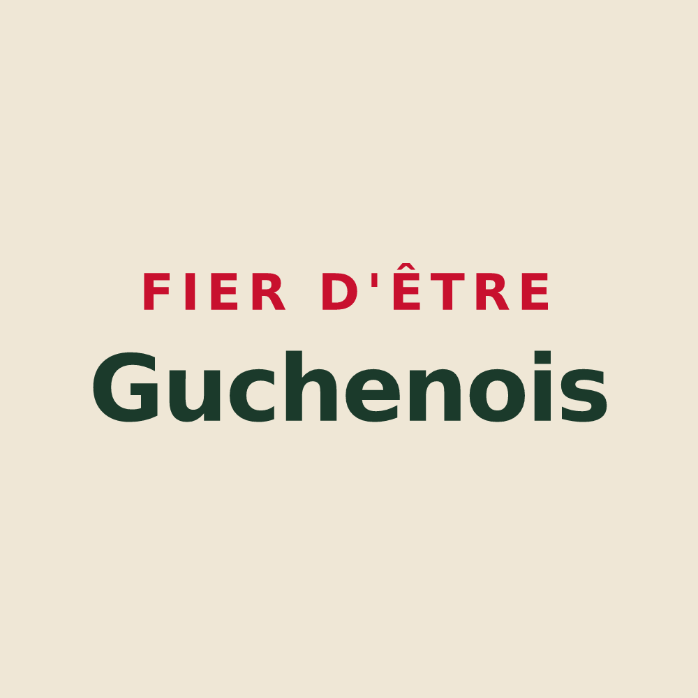Tote bag « Fier d'être Guchenois » — design pour Guchen