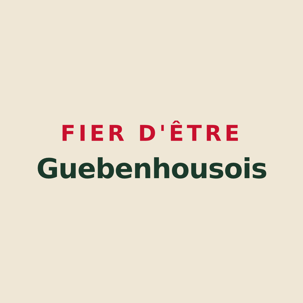 Tote bag « Fier d'être Guebenhousois » — design pour Guebenhouse