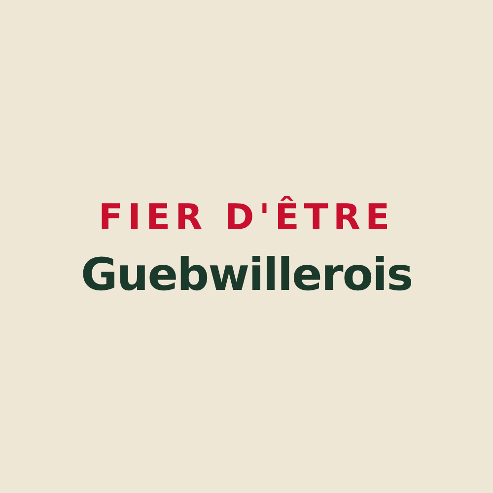 Tote bag « Fier d'être Guebwillerois » — design pour Guebwiller