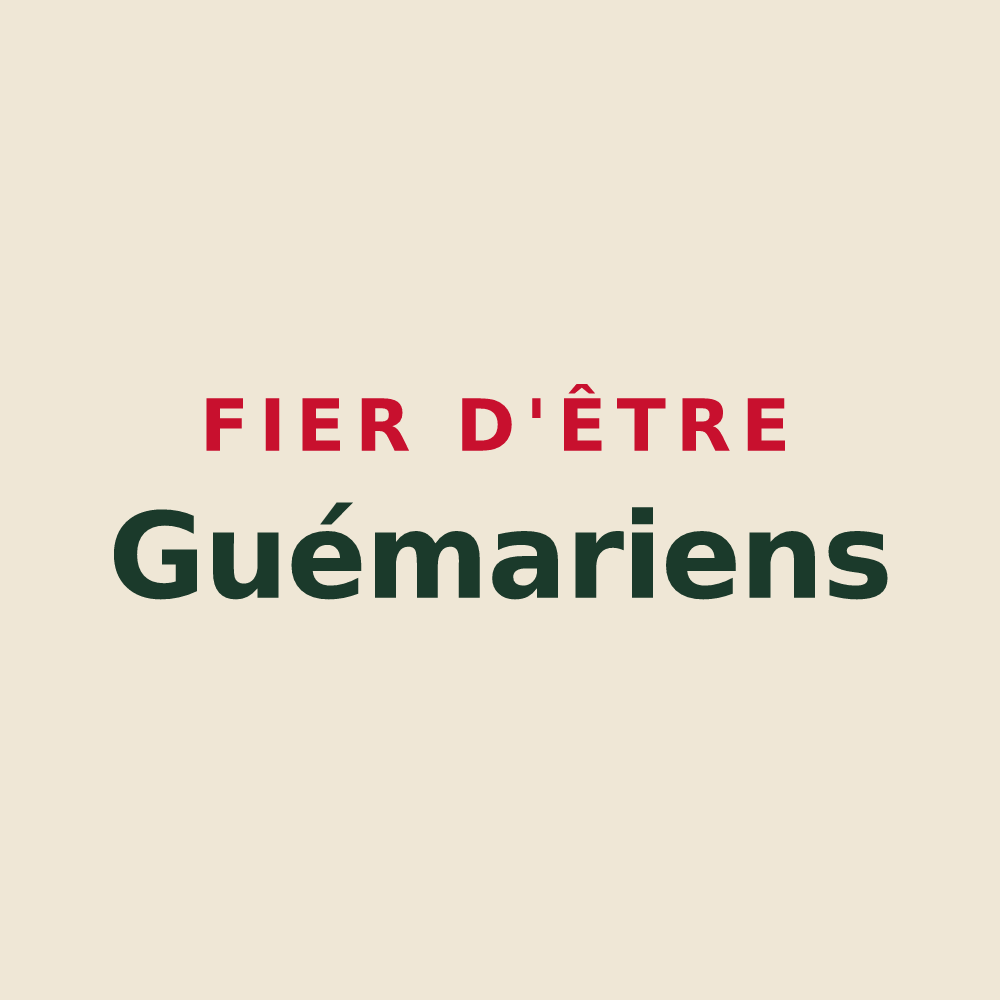 Tote bag « Fier d'être Guémariens » — design pour Guémar