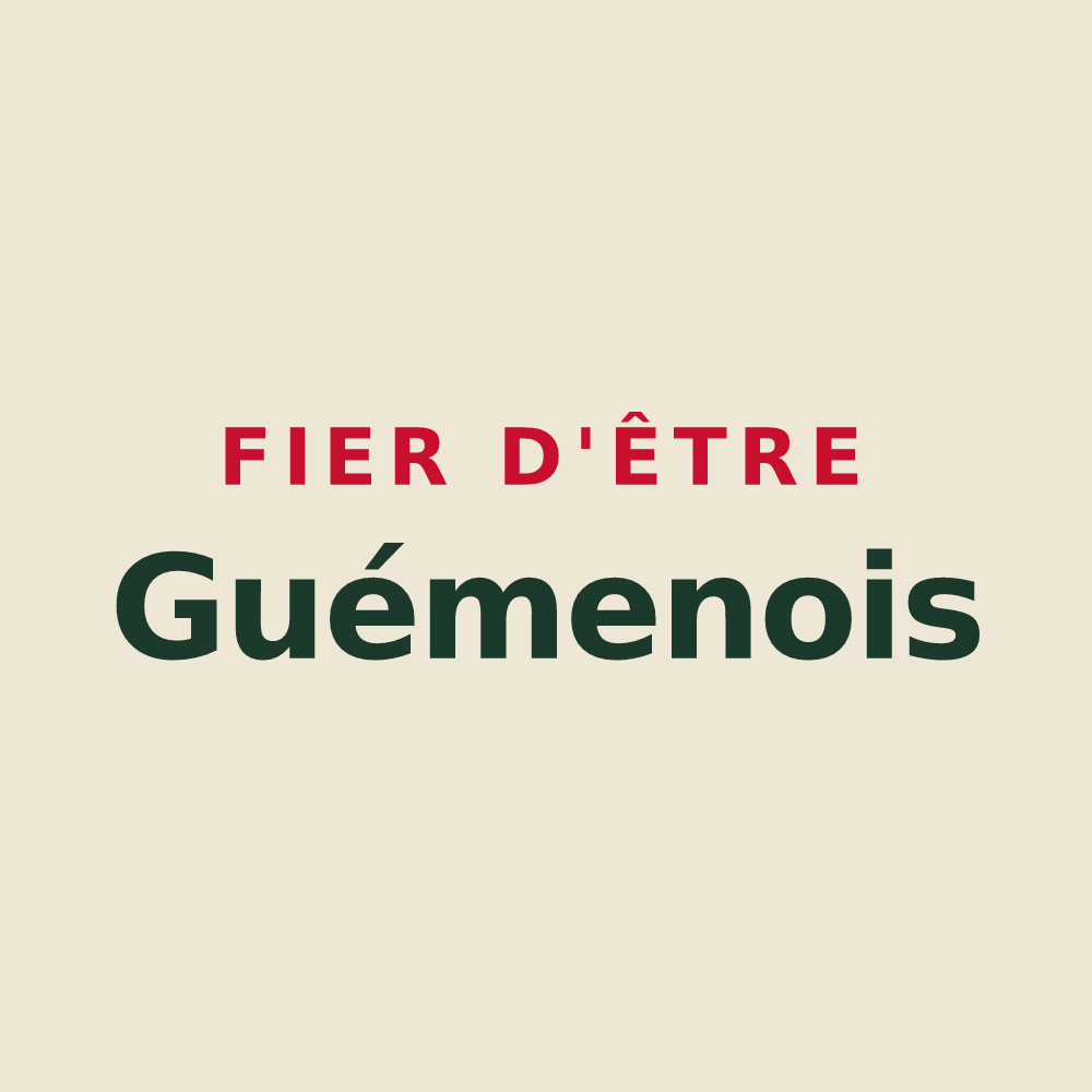 Tote bag « Fier d'être Guémenois » — design pour Guémené-sur-Scorff