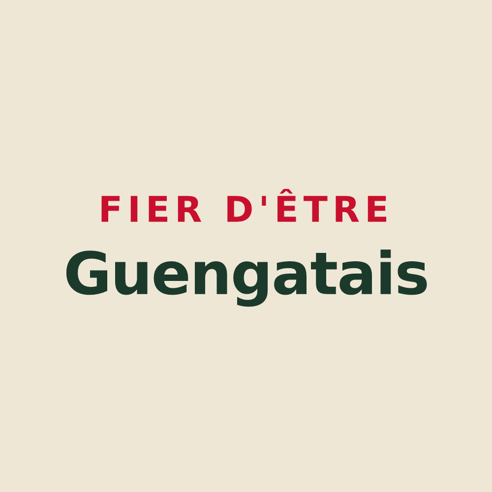 Tote bag « Fier d'être Guengatais » — design pour Guengat