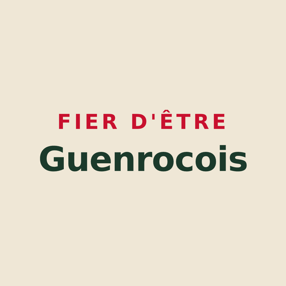 Tote bag « Fier d'être Guenrocois » — design pour Guenroc