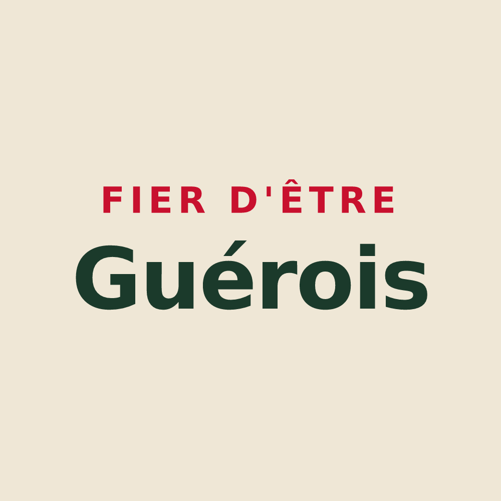 Tote bag « Fier d'être Guérois » — design pour Guer
