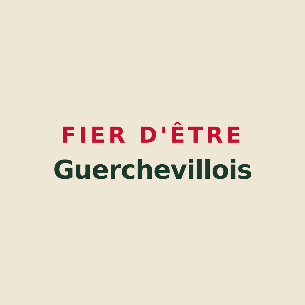 Tote bag « Fier d'être Guerchevillois » — design pour Guercheville
