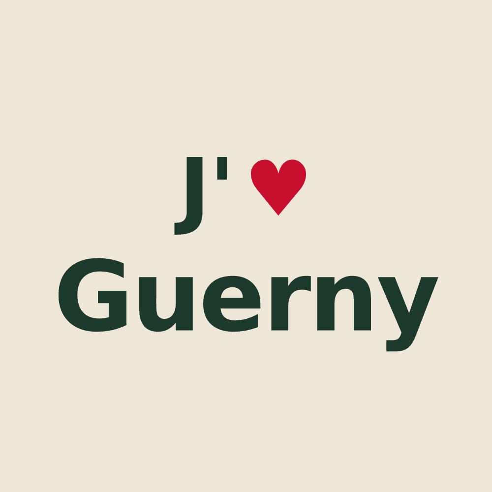 Tote bag personnalisé Guerny — design J'aime Guerny