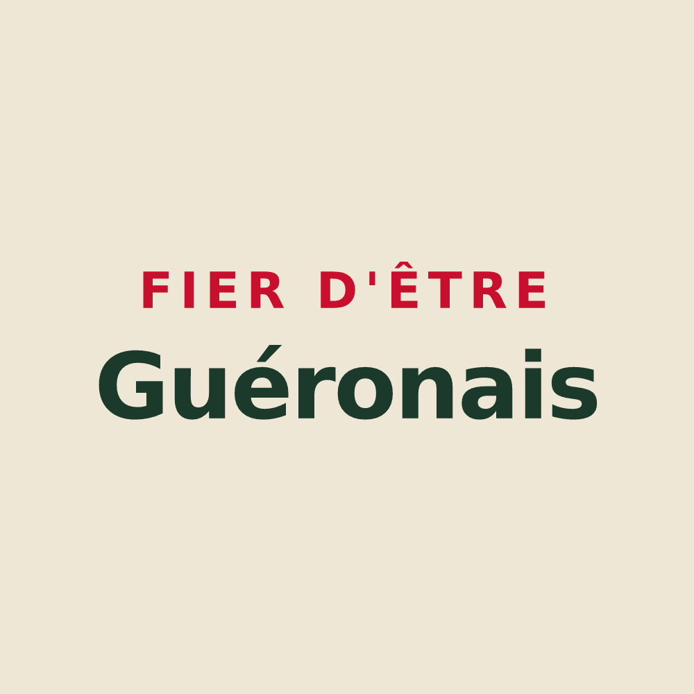 Tote bag « Fier d'être Guéronais » — design pour Guéron