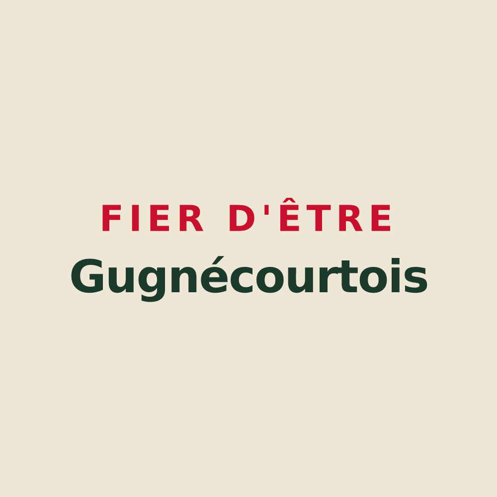 Tote bag « Fier d'être Gugnécourtois » — design pour Gugnécourt