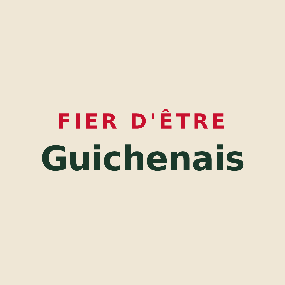 Tote bag « Fier d'être Guichenais » — design pour Guichen
