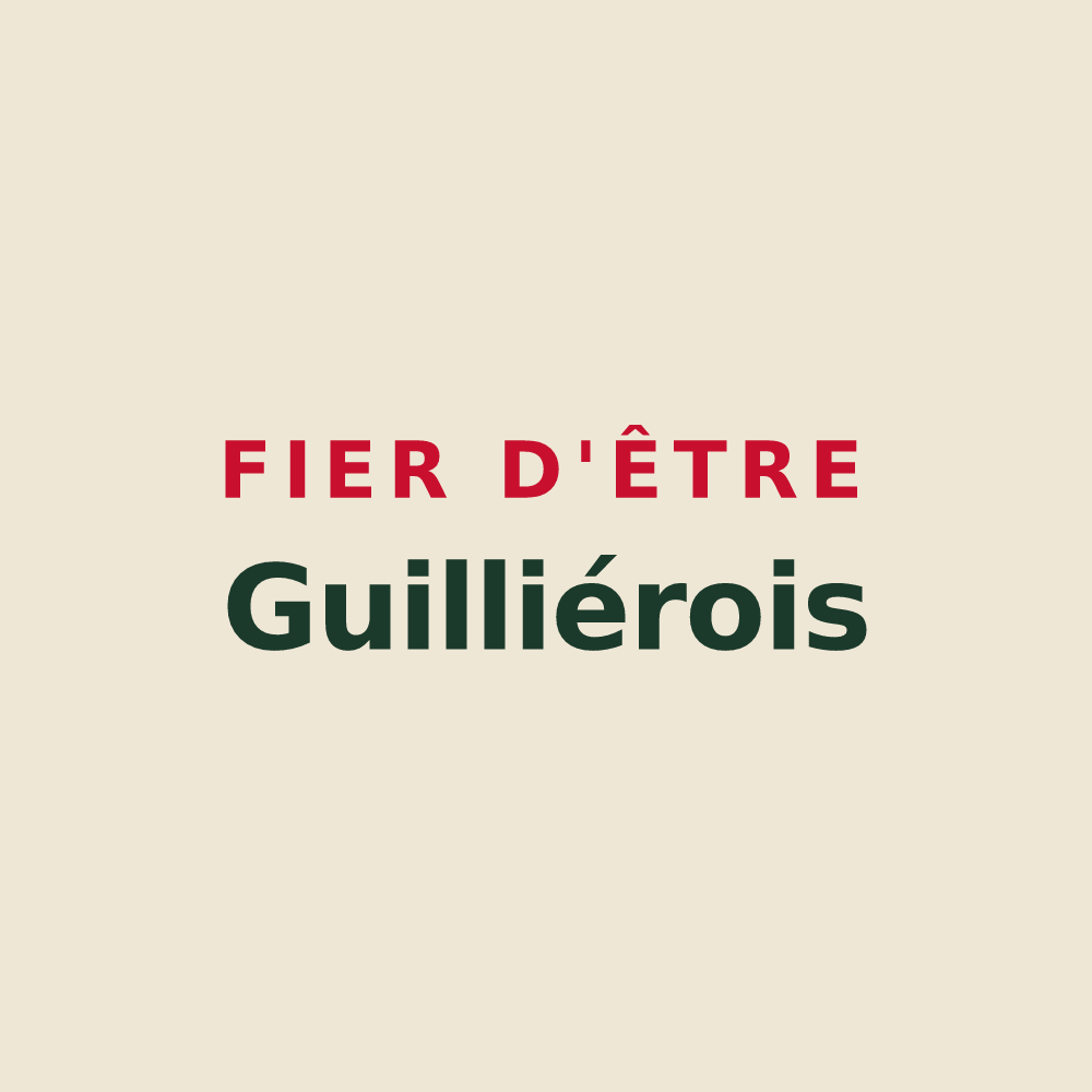 Tote bag « Fier d'être Guilliérois » — design pour Guilliers