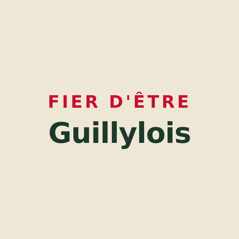Tote bag « Fier d'être Guillylois » — design pour Guilly