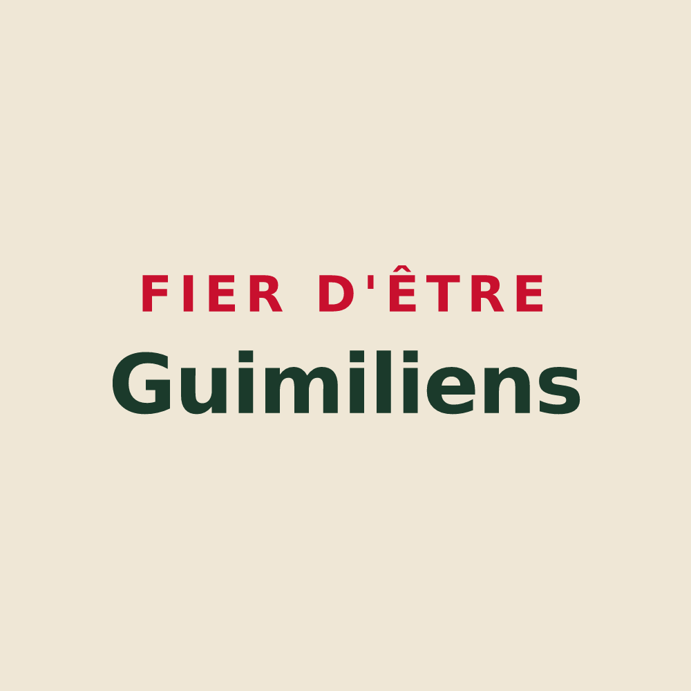 Tote bag « Fier d'être Guimiliens » — design pour Guimiliau