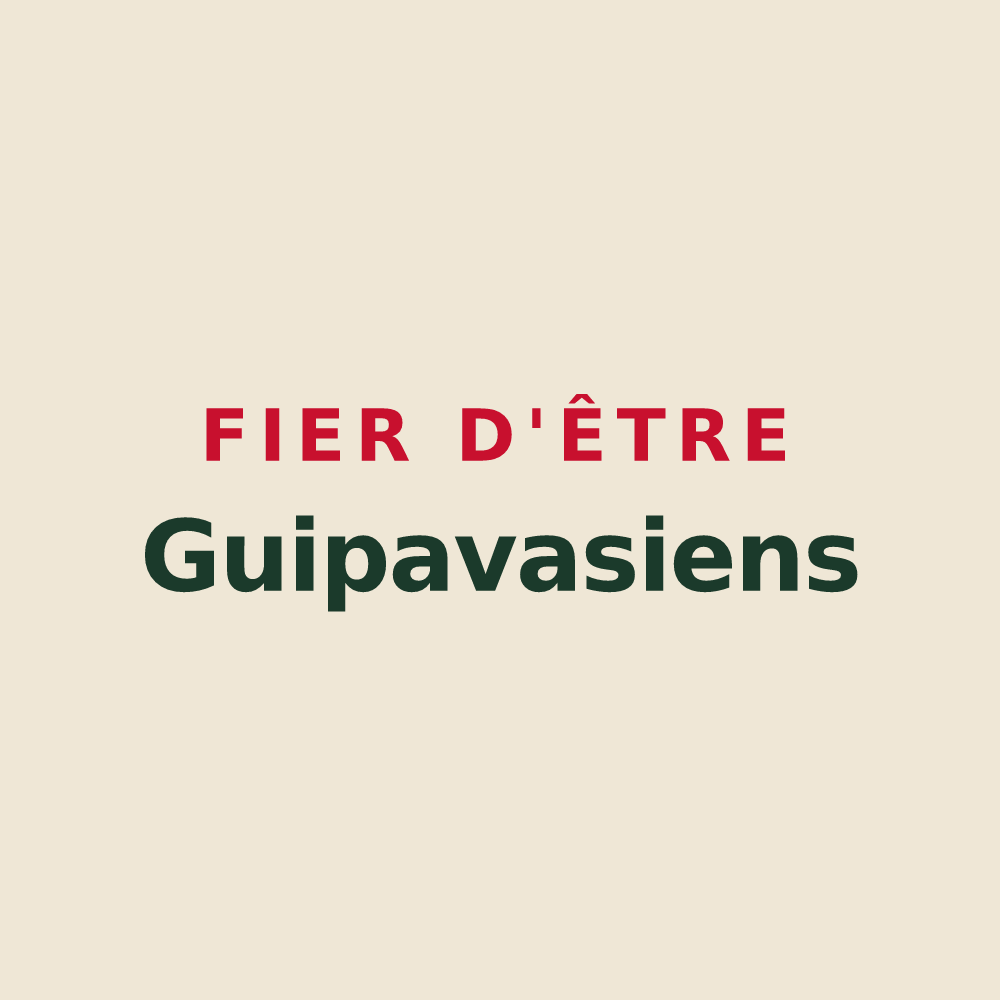 Tote bag « Fier d'être Guipavasiens » — design pour Guipavas