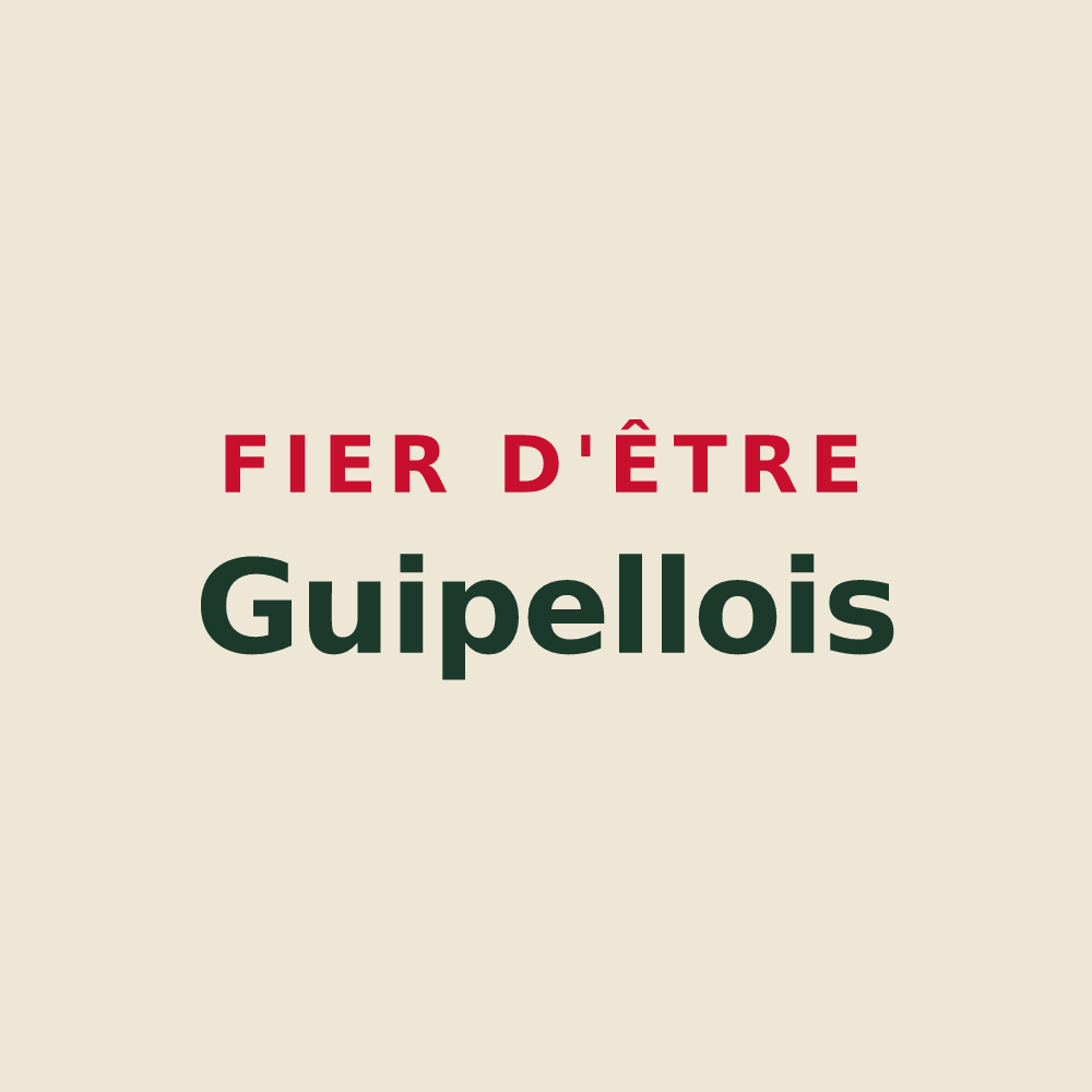 Tote bag « Fier d'être Guipellois » — design pour Guipel