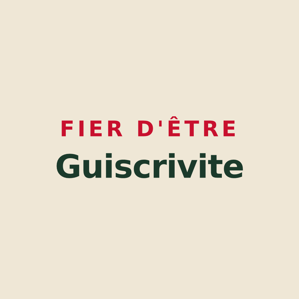 Tote bag « Fier d'être Guiscrivite » — design pour Guiscriff