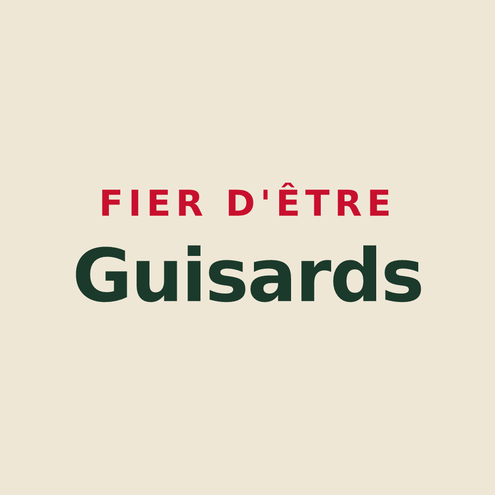 Tote bag « Fier d'être Guisards » — design pour Guise