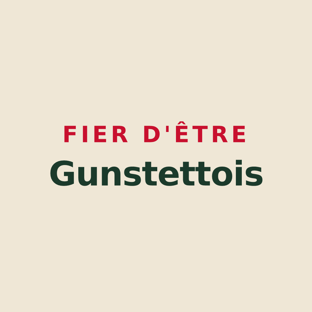Tote bag « Fier d'être Gunstettois » — design pour Gunstett