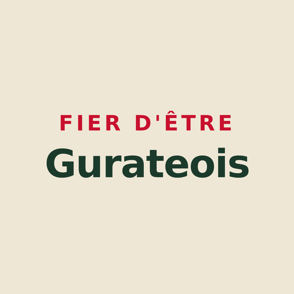 Tote bag « Fier d'être Gurateois » — design pour Gurat