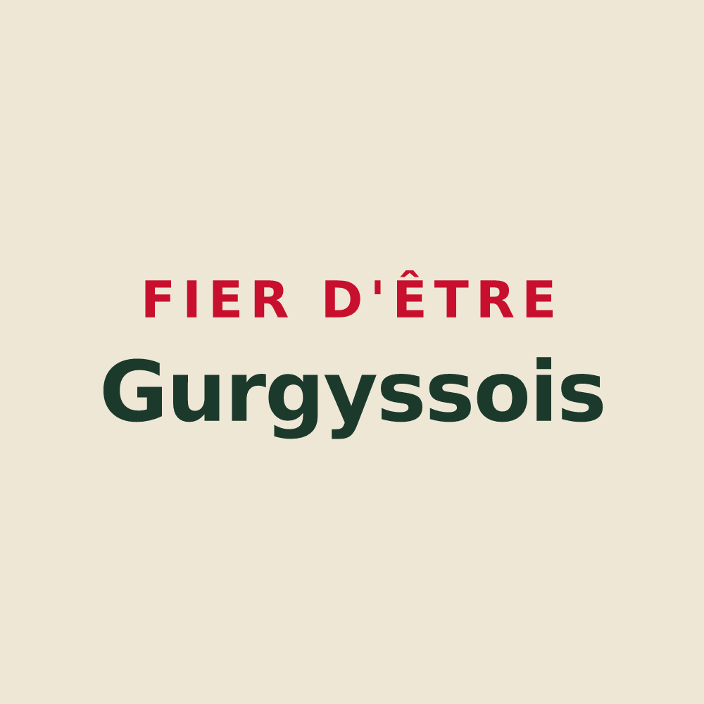 Tote bag « Fier d'être Gurgyssois » — design pour Gurgy