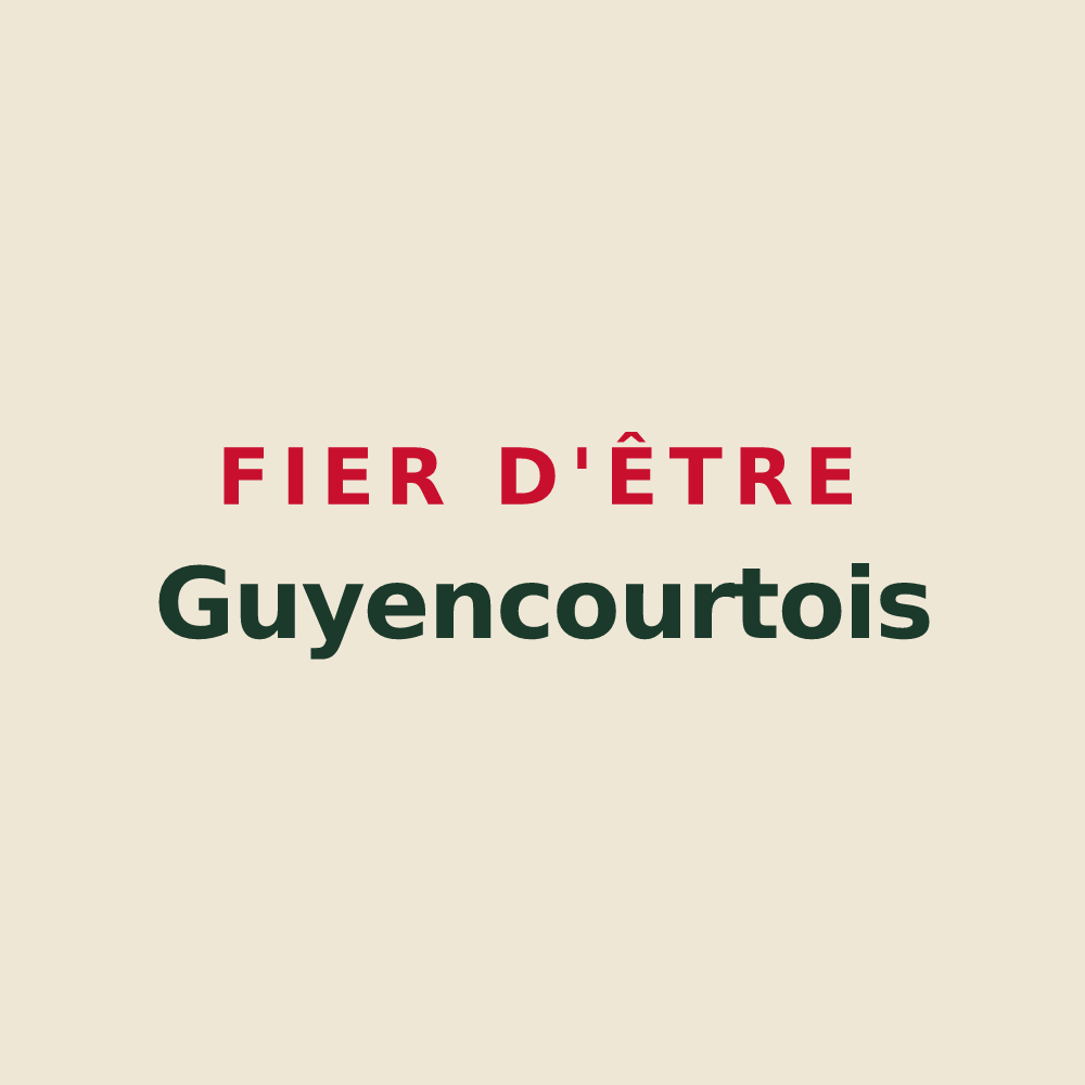 Tote bag « Fier d'être Guyencourtois » — design pour Guyencourt