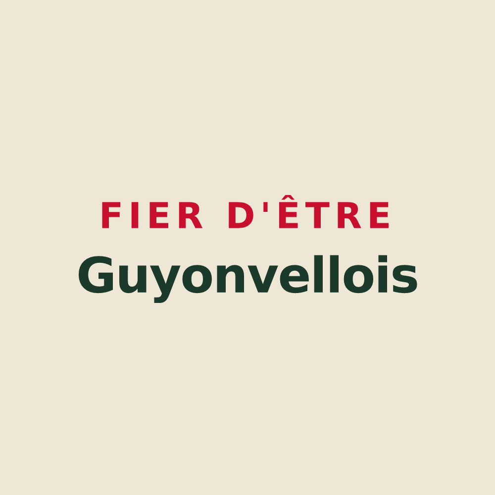 Tote bag « Fier d'être Guyonvellois » — design pour Guyonvelle