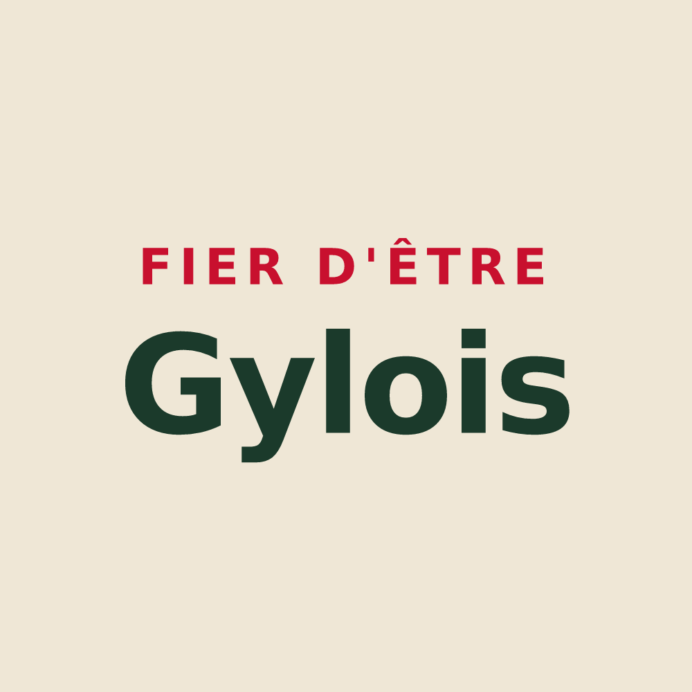 Tote bag « Fier d'être Gylois » — design pour Gy