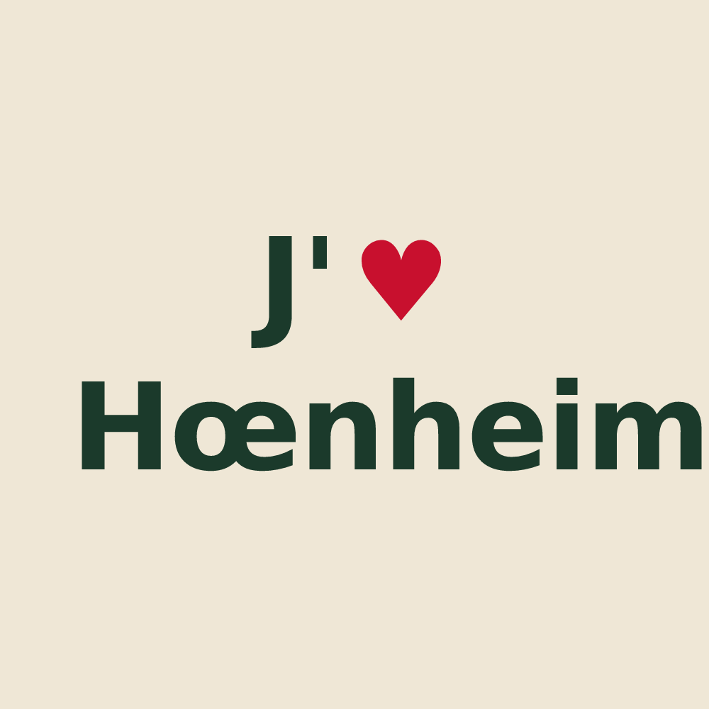 Tote bag personnalisé Hœnheim — design J'aime Hœnheim