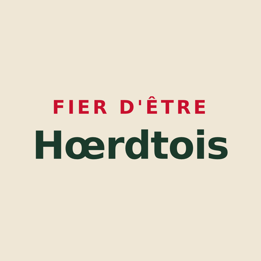 Tote bag « Fier d'être Hœrdtois » — design pour Hœrdt